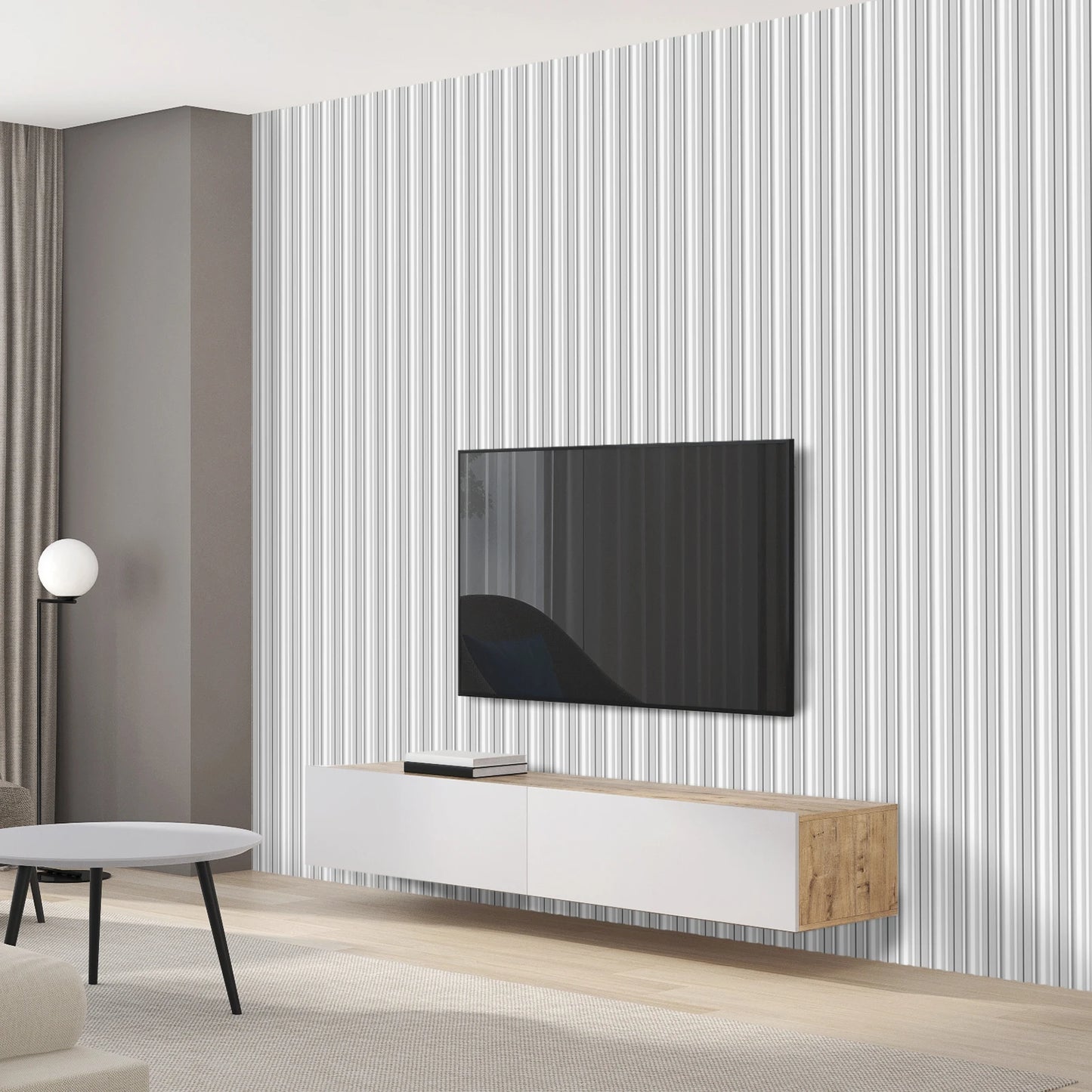 Art3d Wainscoting Panel Kit 3 Piece Wall Molding Accent Walls