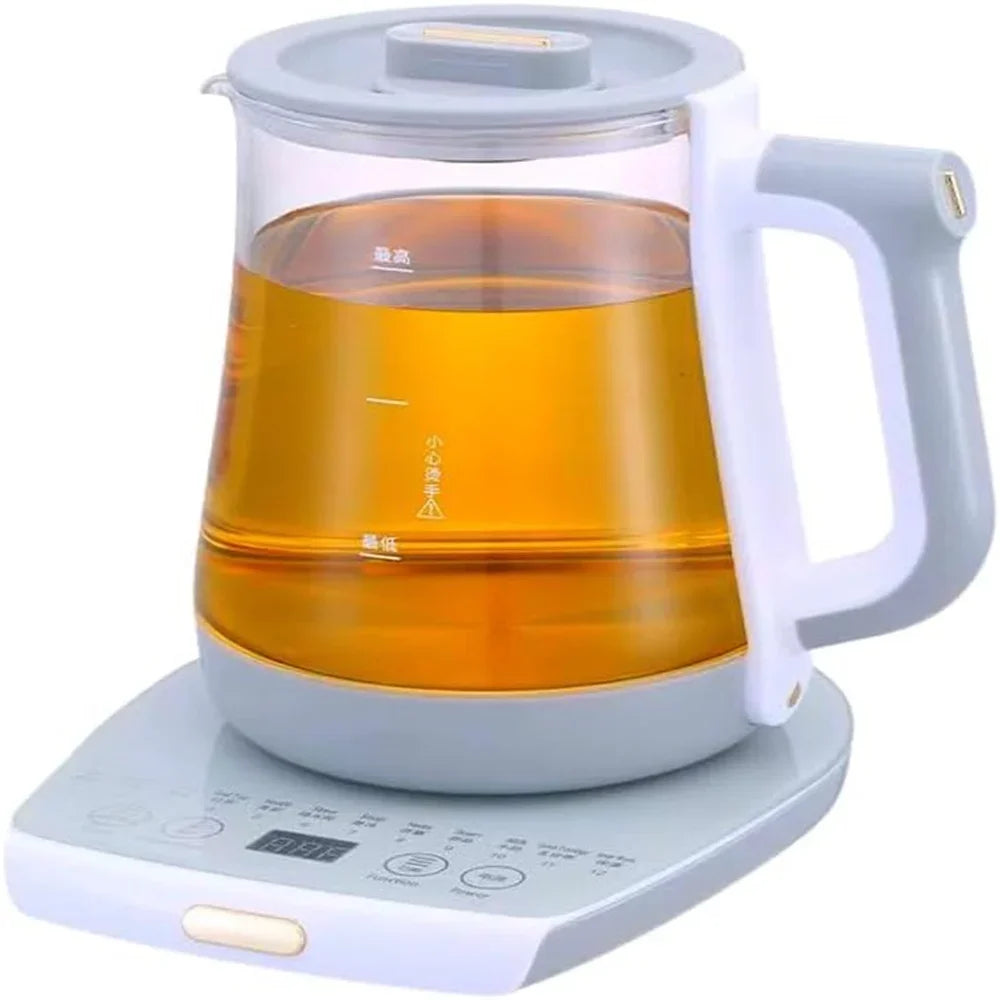 Insulated Glass Tea And Coffee Pot With Filter Screen