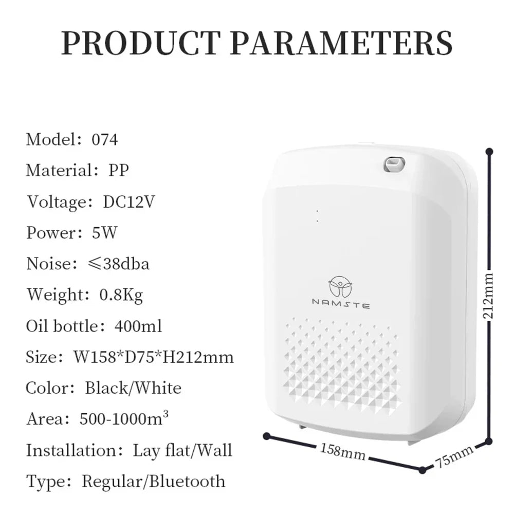 NAMSTE Bluetooth Smart Aroma Diffuser For Large Rooms