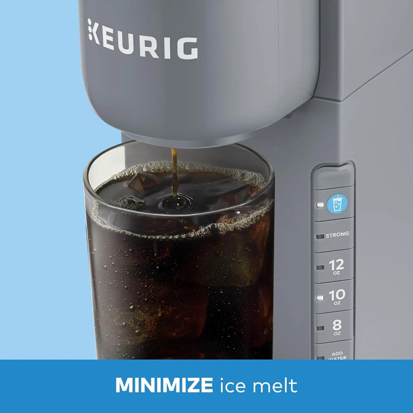 Iced Coffee Maker K Cup Pod Single Serve Brewer Premium