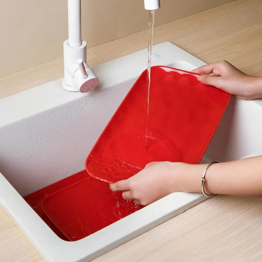 Ceramic Rectangle Porcelain Serving Platters For Party Appetizers