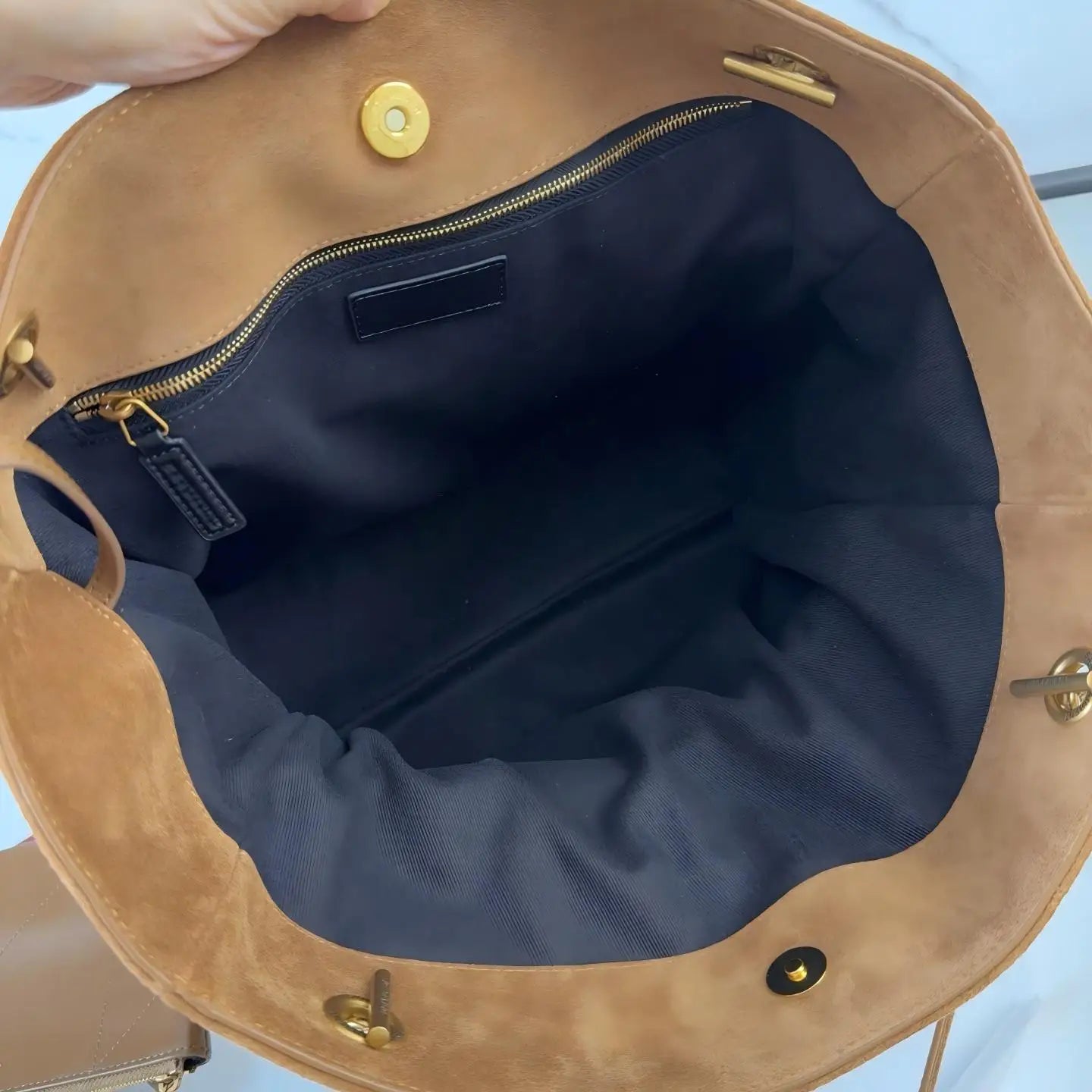 Minimalist Genuine Leather Shoulder Tote Bag For Women