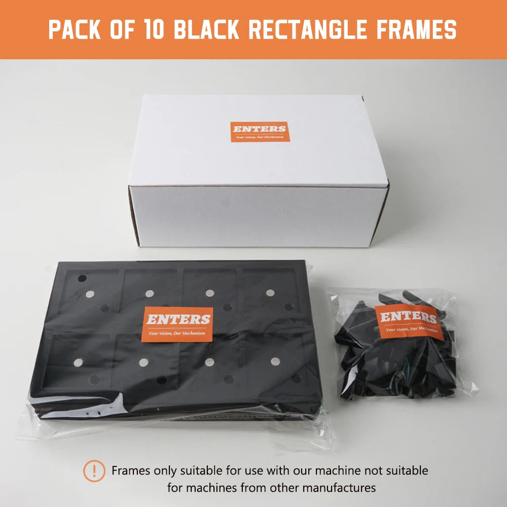 10 Pack 50x50mm Blank Photo Frames For Magnetic Fridge Magnets