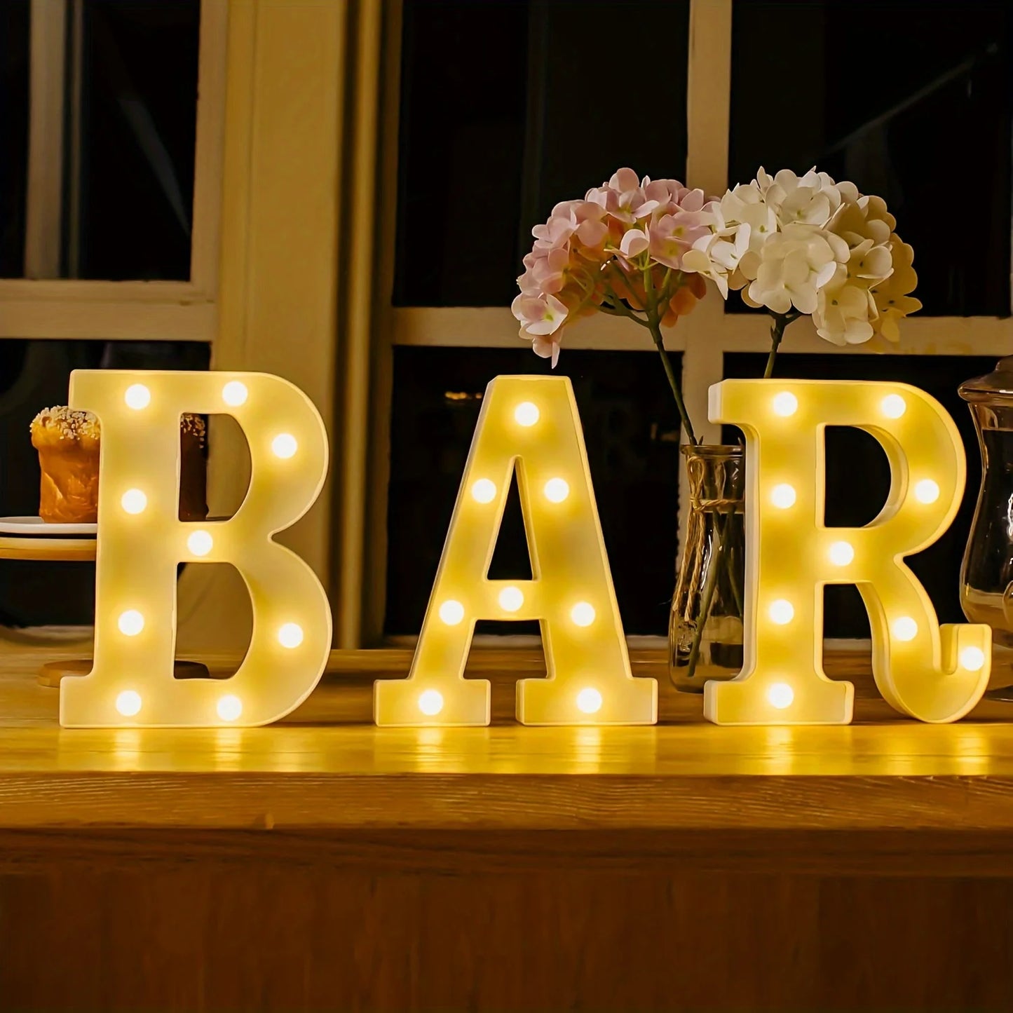 NONECN Bar LED Luminous Letter Light For Bars And Parties