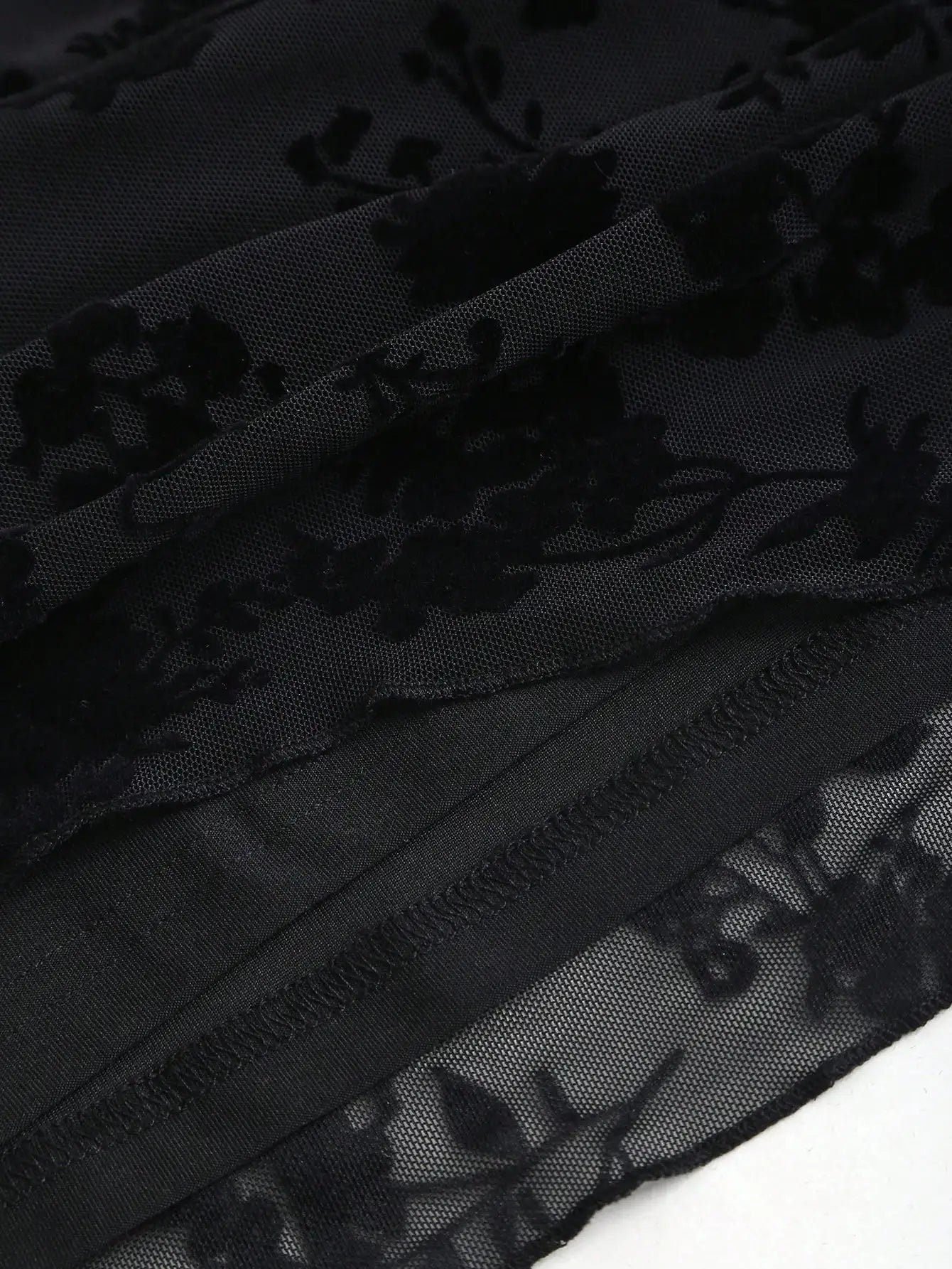 Velvet Floral Print Strapless Ruched Bodycon Mini Dress