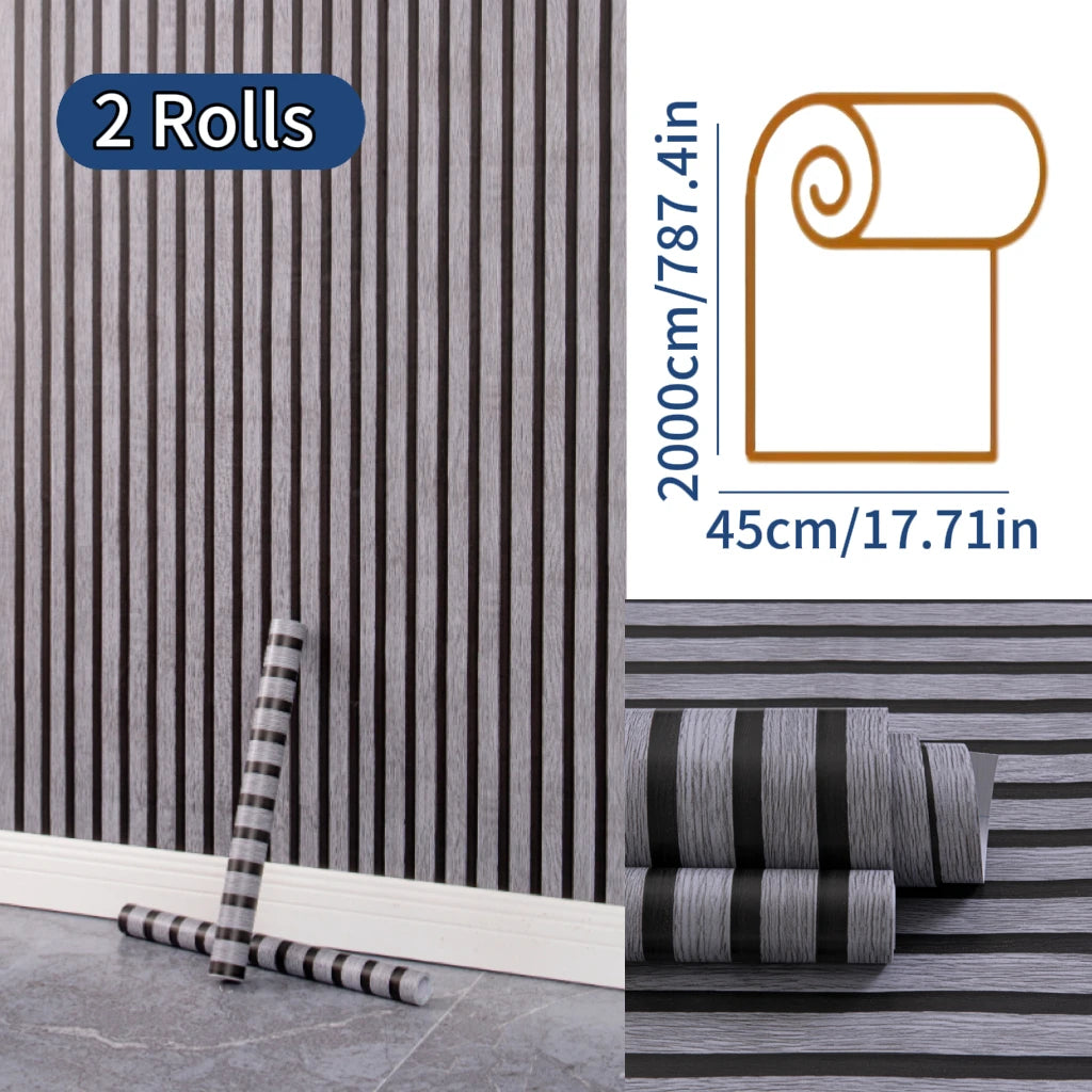 NINETAI Peel and Stick Wood Grain Floor Tiles for Home