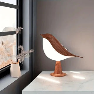 LED Touch Control Bird Lamp Art Deco Dimmable Rechargeable Battery
