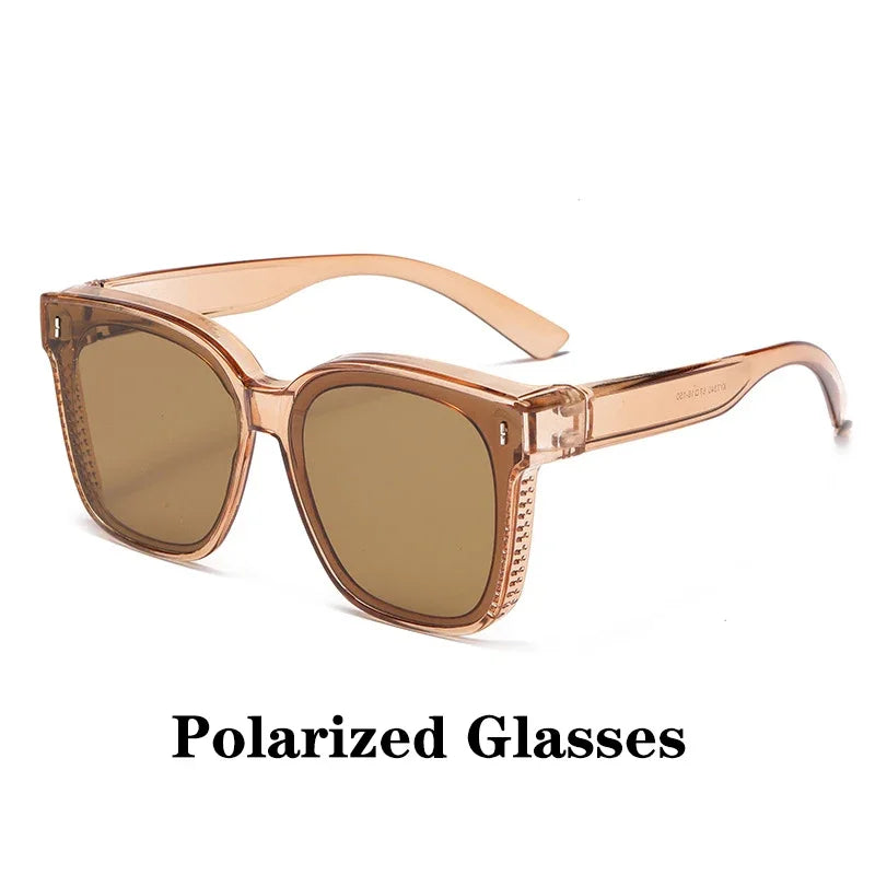 Polarized Sunglasses Cover For Myopia Prescription Glasses