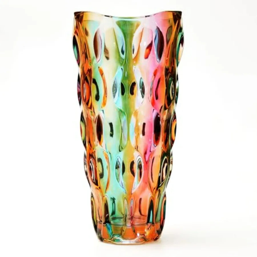 Crystal Clear Glass Vase For Flowers Centerpieces Home Decor