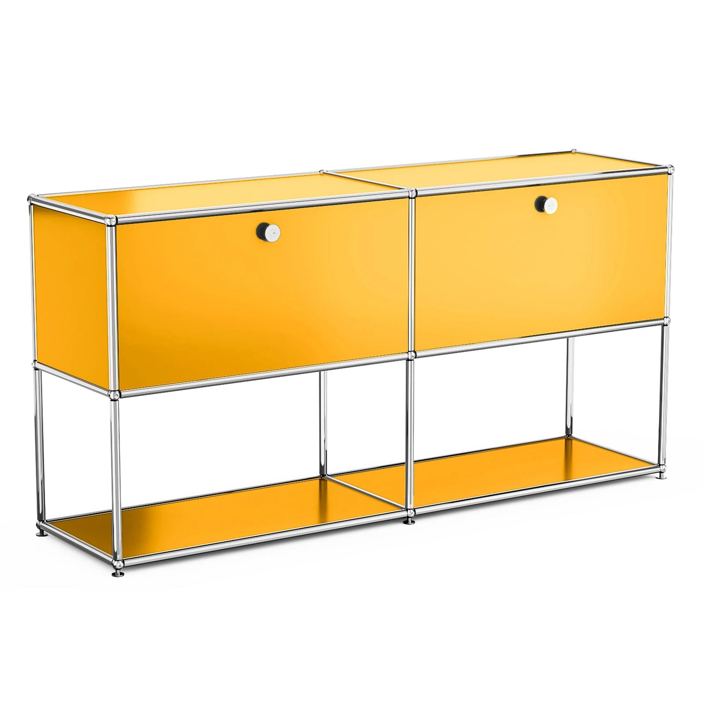 Furgle Modern Modular Metal Storage Cabinet Freestanding Sideboard Living Room
