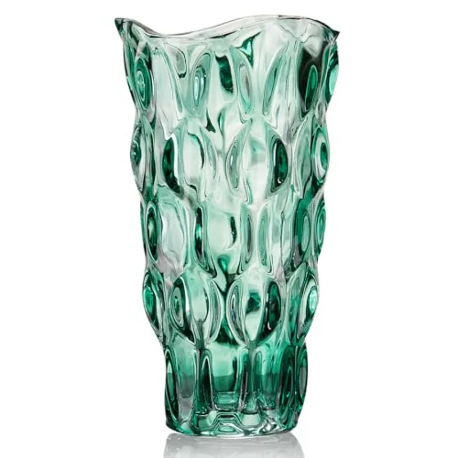 Crystal Clear Glass Vase For Flowers Centerpieces Home Decor