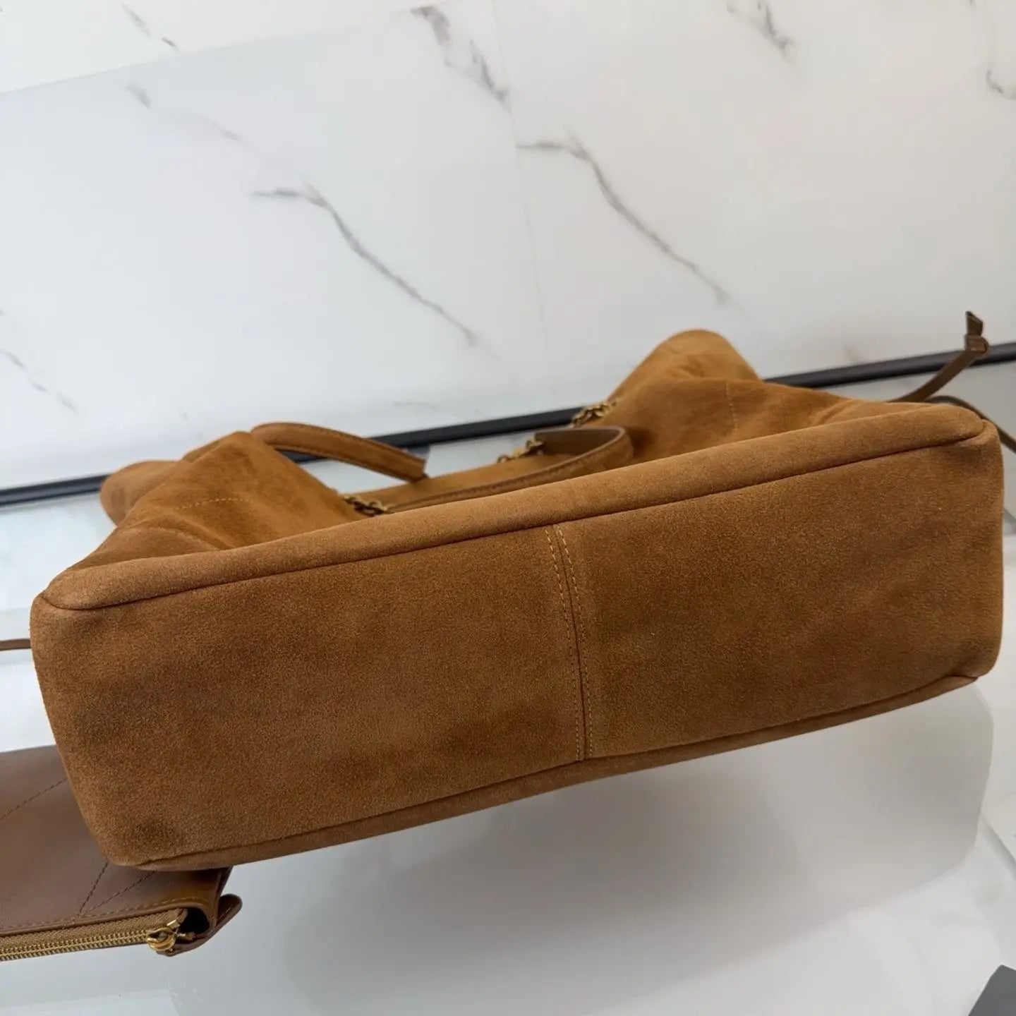 Minimalist Genuine Leather Shoulder Tote Bag For Women