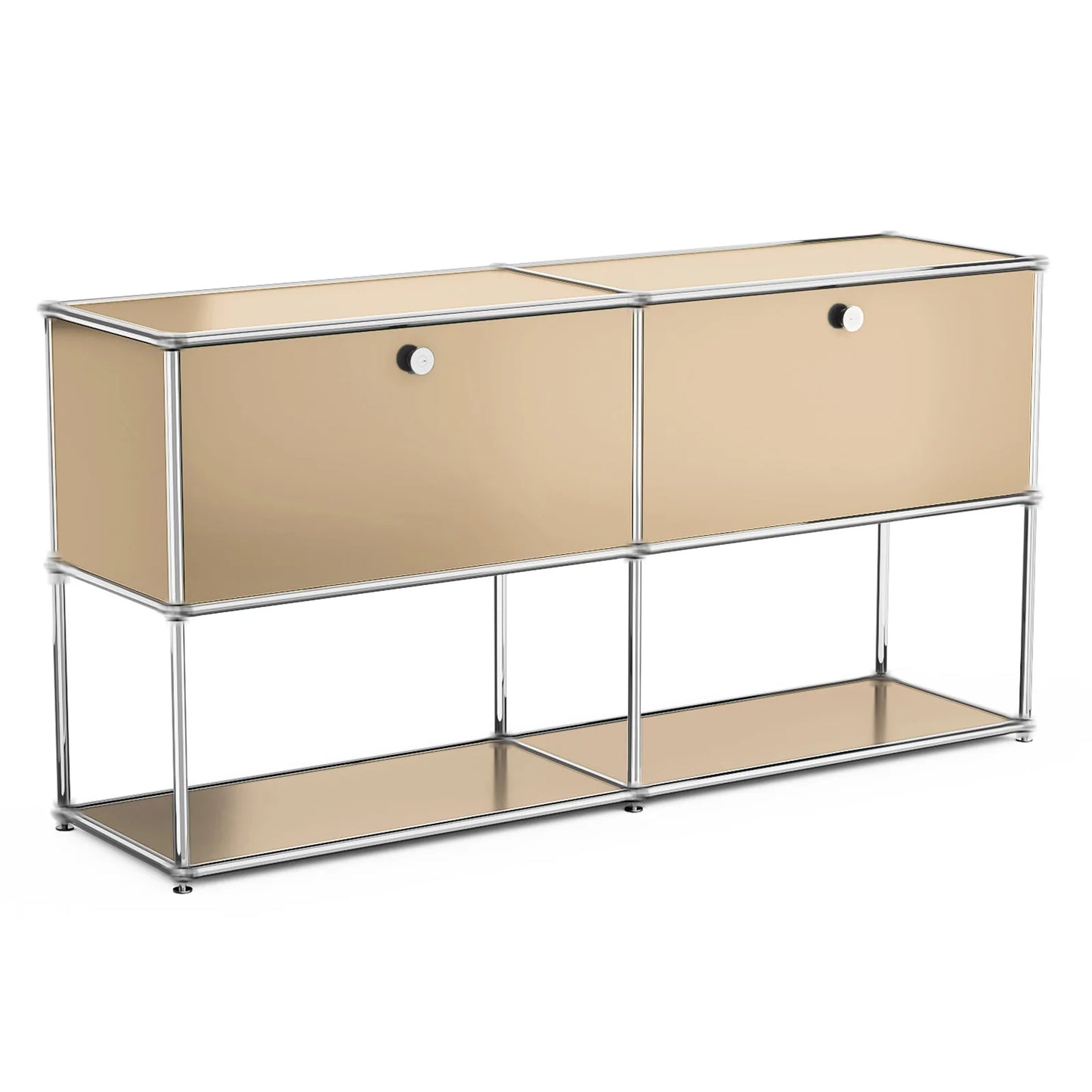 Stainless Steel Storage Cabinet TV Stand For Living Room