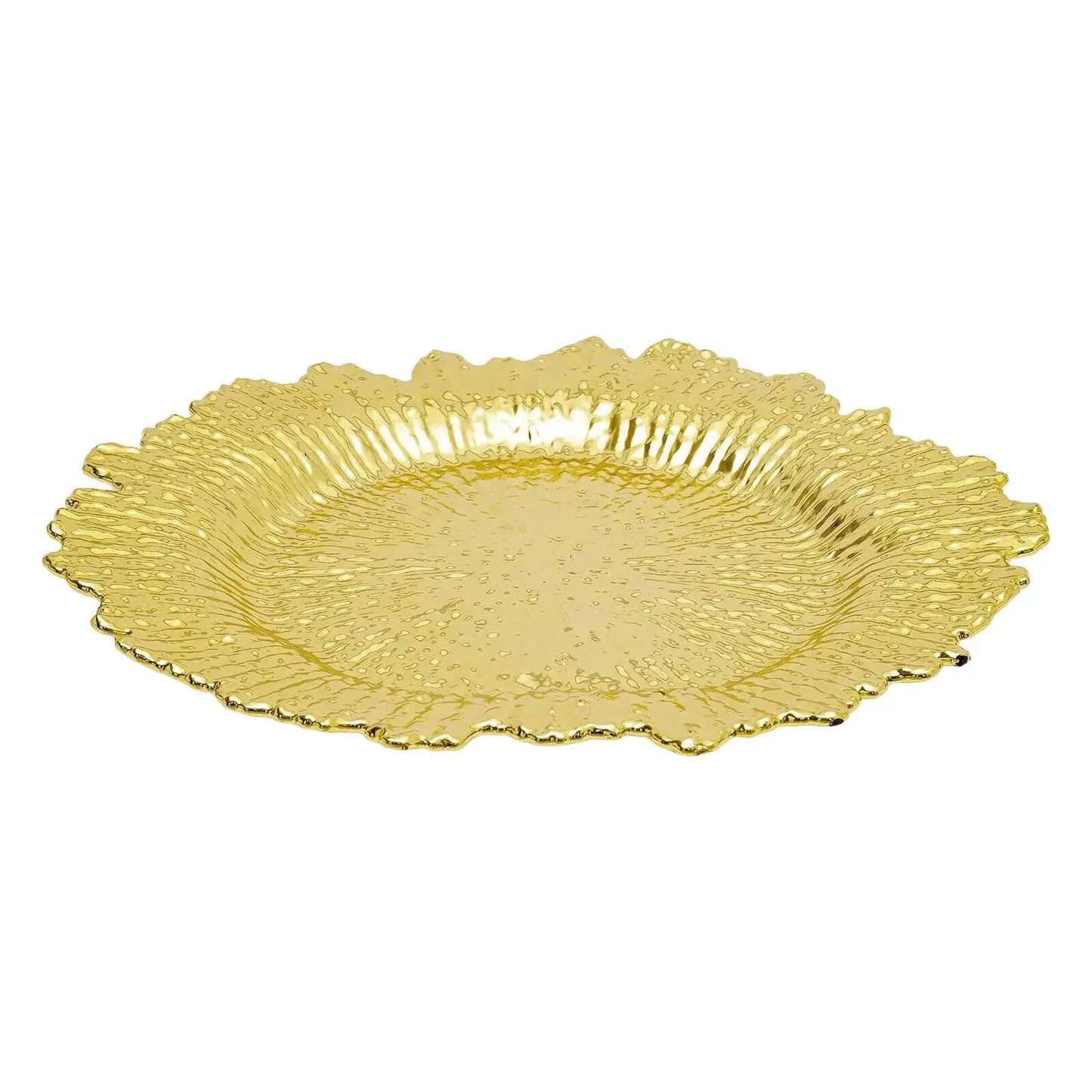 24 Pack Round Charger Plates for Wedding and Holiday Tables