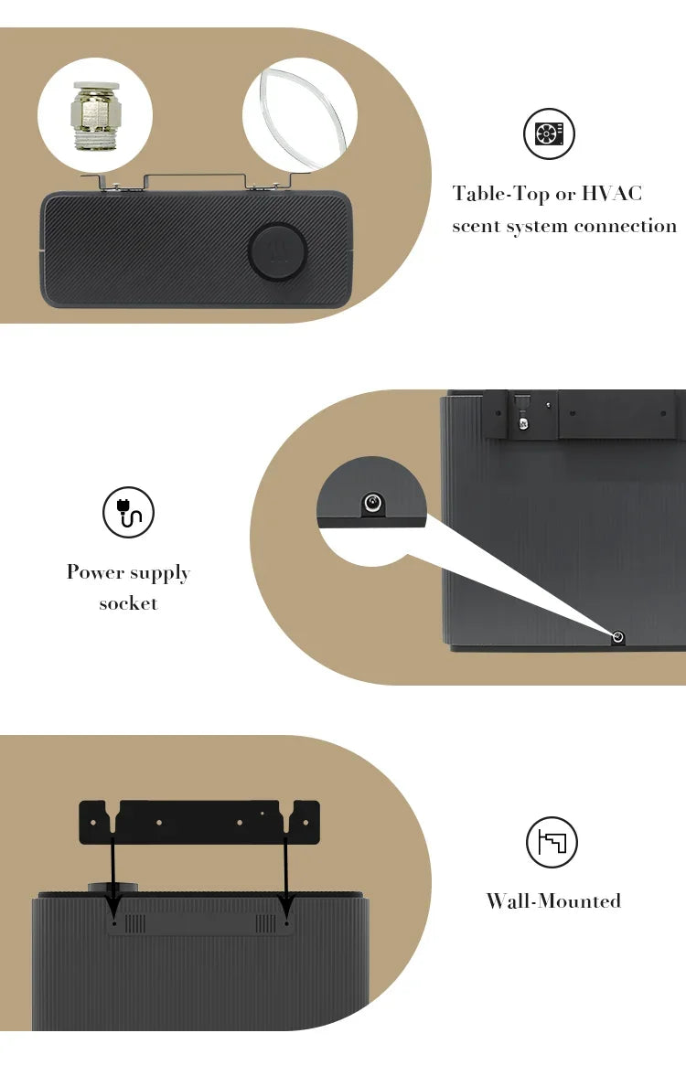 NAMSTE 4000m3 Fragrance Diffuser With App Control For Home Hotel