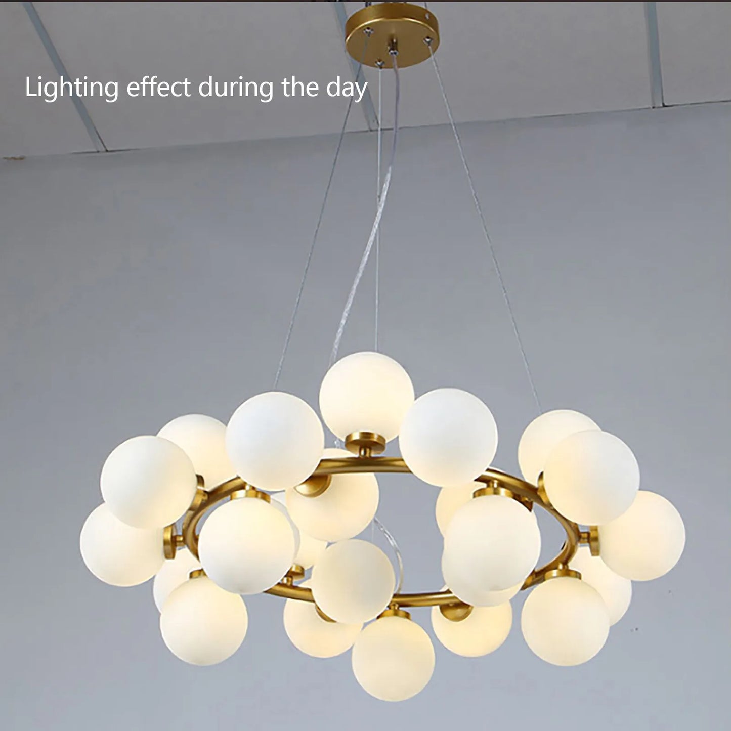25 Light Modern Adjustable Pendant Chandelier For Living And Dining