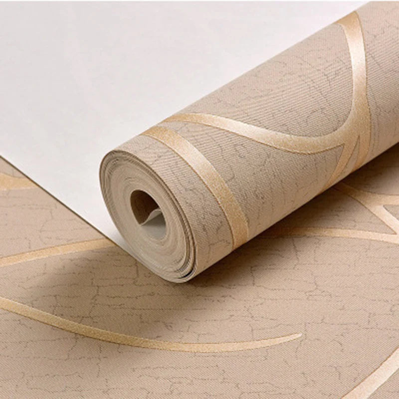 Ctzszzmm Modern Minimalist Nonwoven Wallpaper Living Room