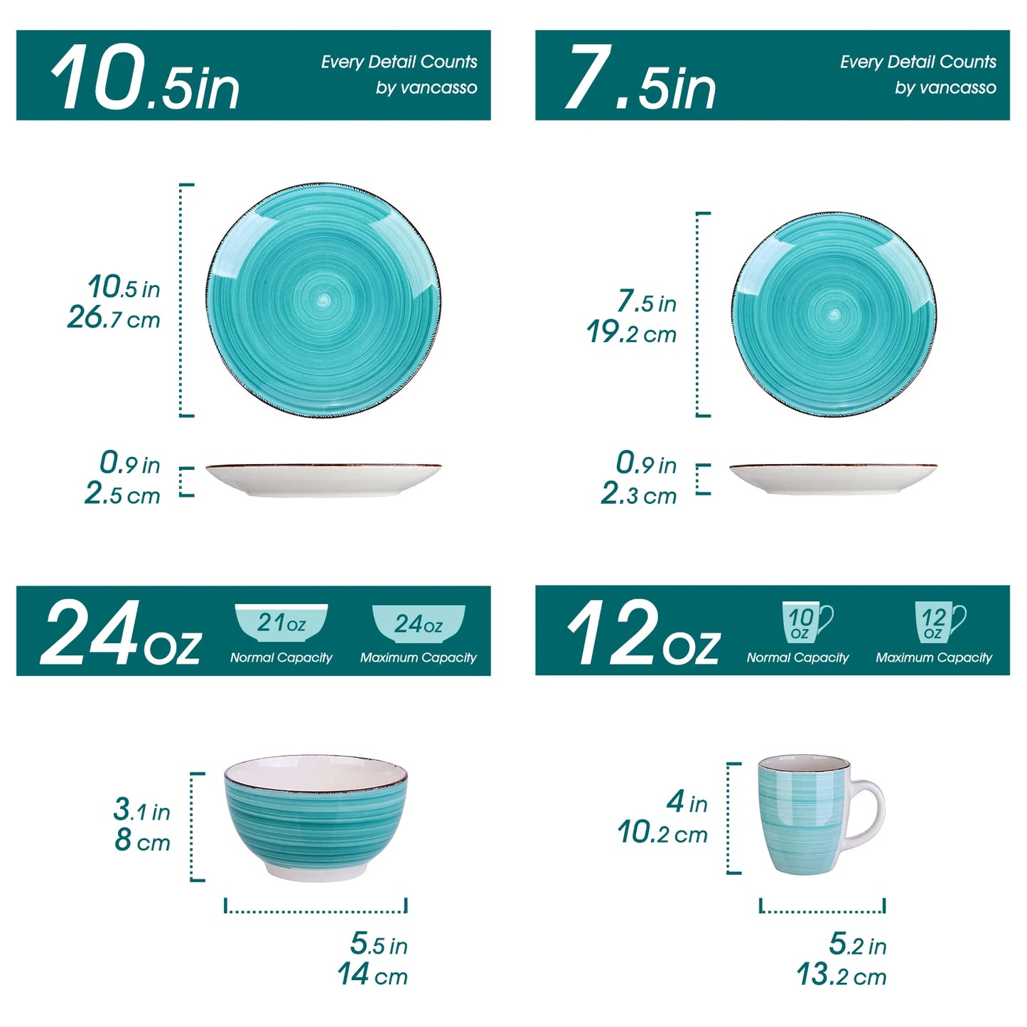 Malacasa BellaT Porcelain Dinnerware Set For Everyday Dining And Entertaining