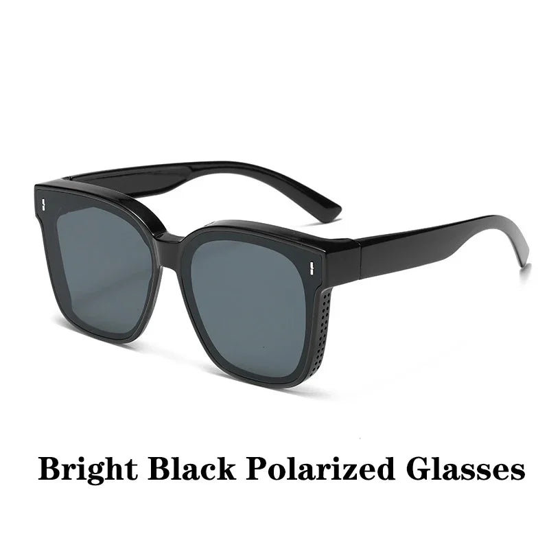 Polarized Sunglasses Cover For Myopia Prescription Glasses