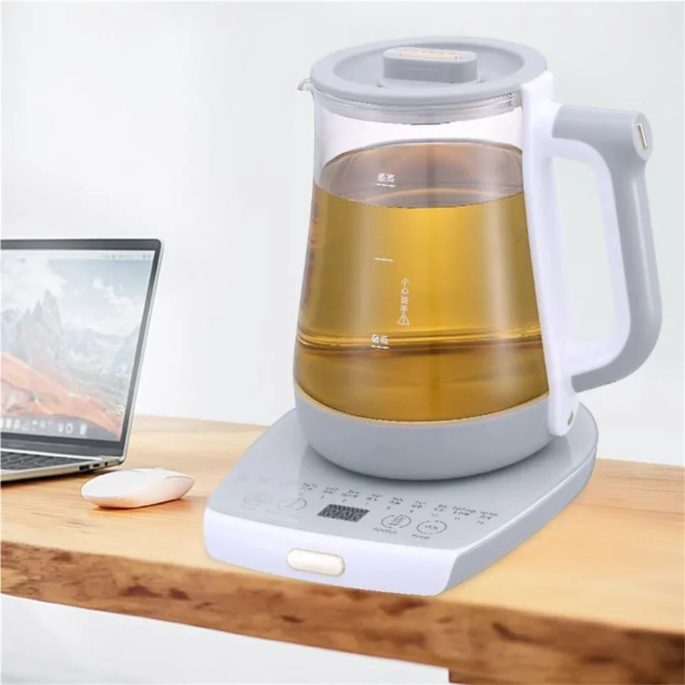 Insulated Glass Tea And Coffee Pot With Filter Screen