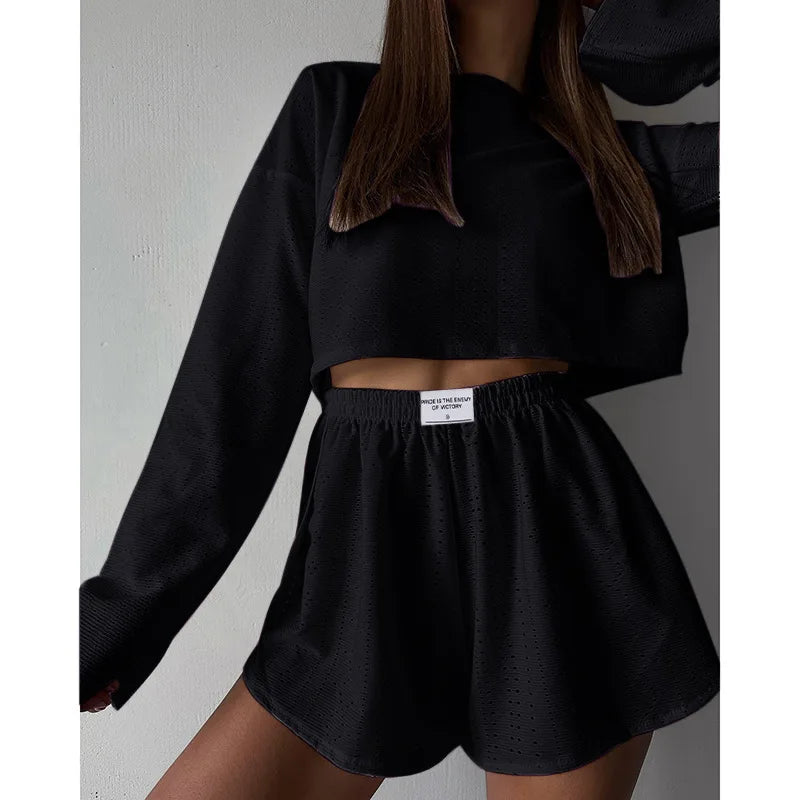 Women's Pajama Set Sleepwear With Shorts 2 Piece Loungewear