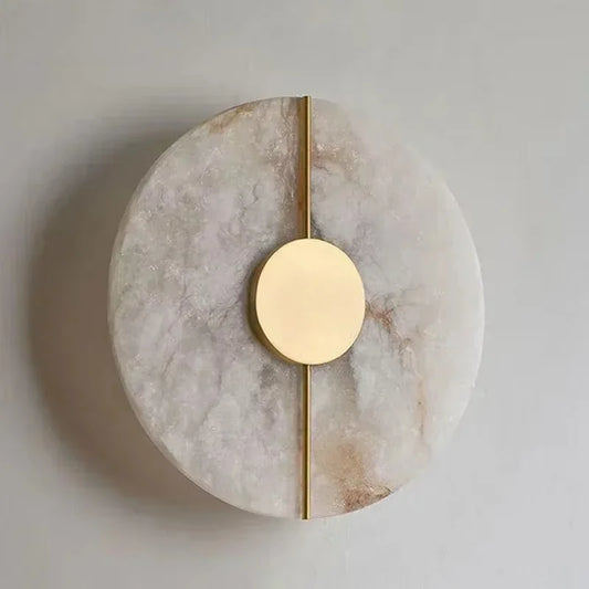 YQCHEZI Modern Marble Wall Light Sconce For Bedroom Decor