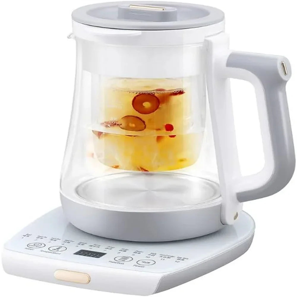 Insulated Glass Tea And Coffee Pot With Filter Screen