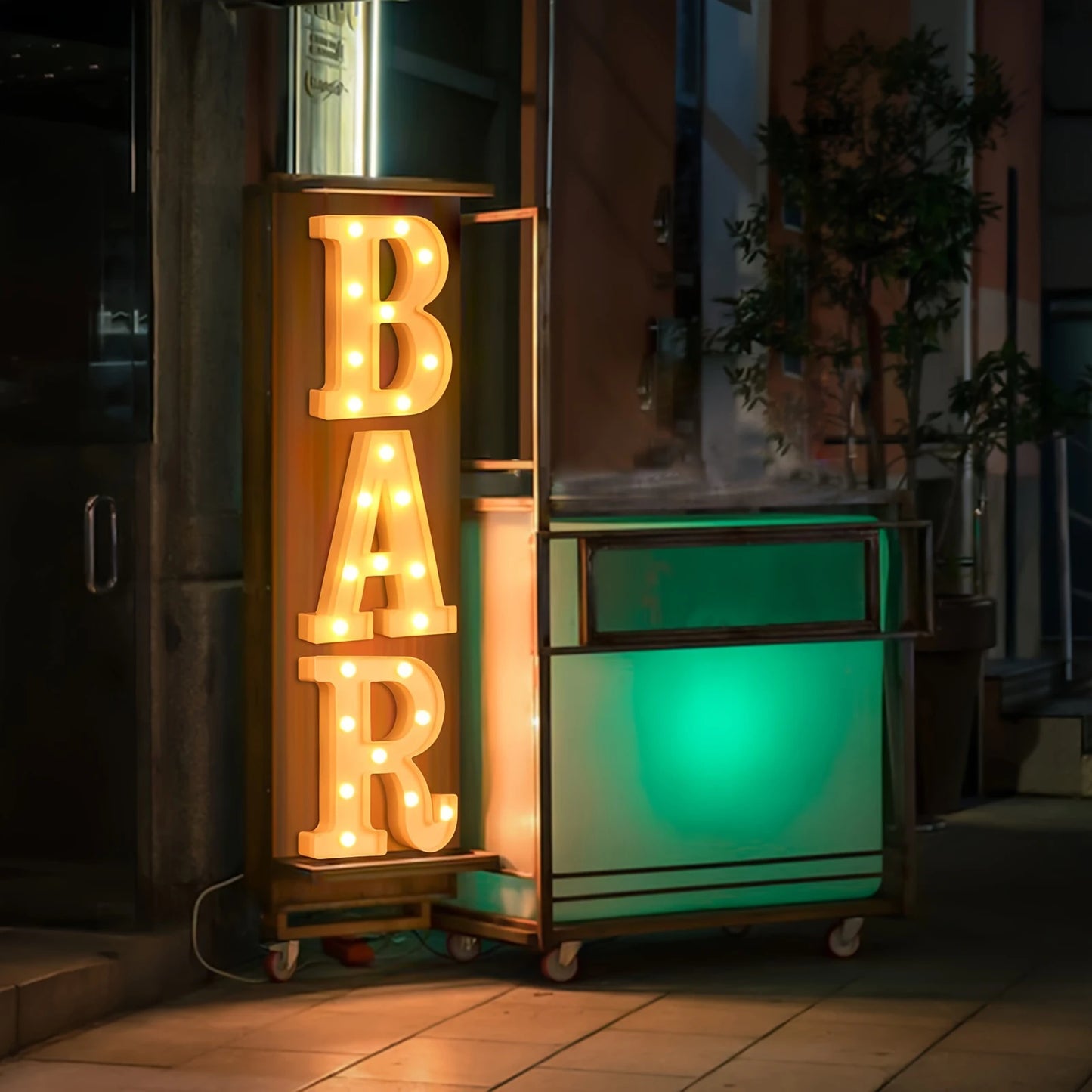 NONECN Bar LED Luminous Letter Light For Bars And Parties