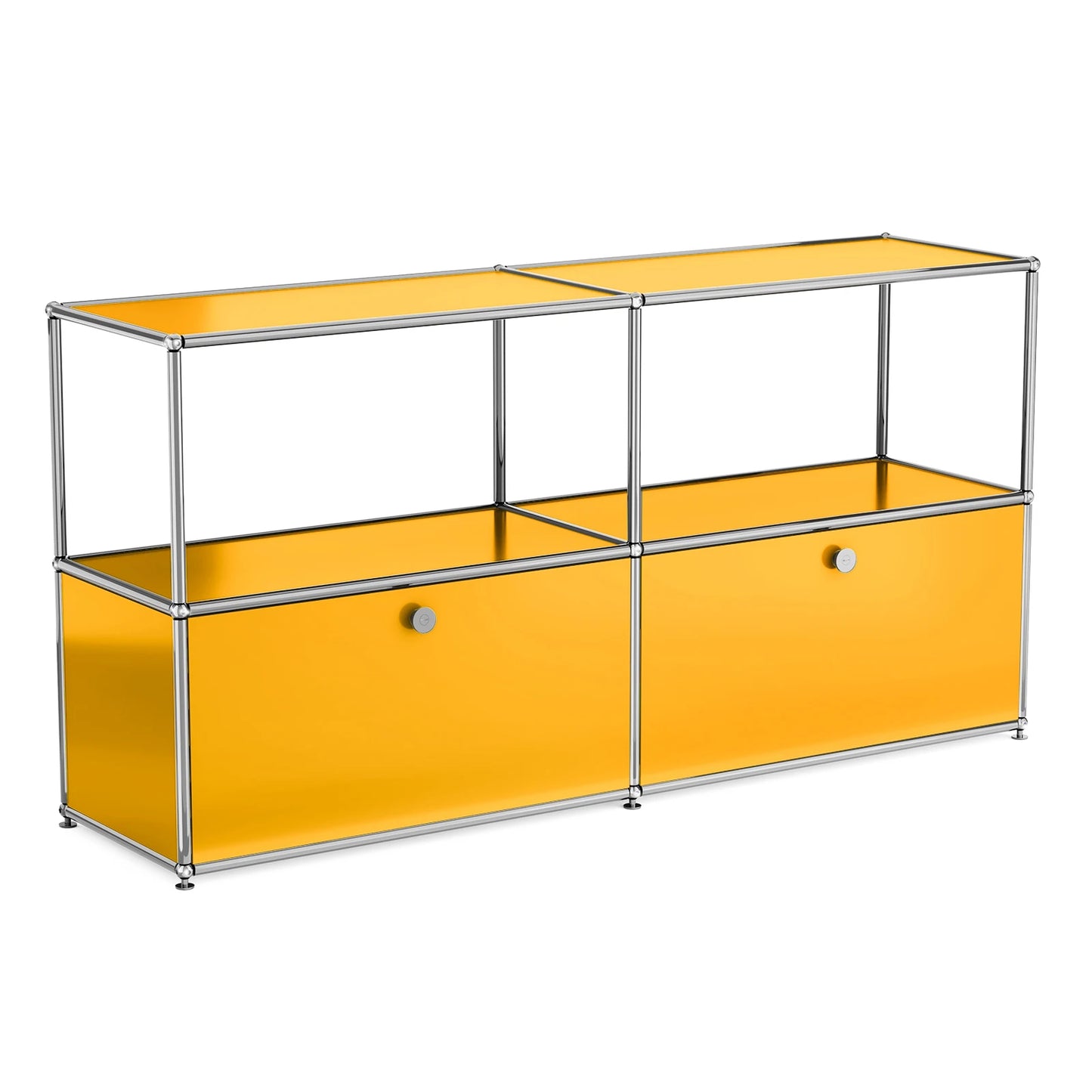Furgle Modern Modular Metal Storage Cabinet Freestanding Sideboard Living Room