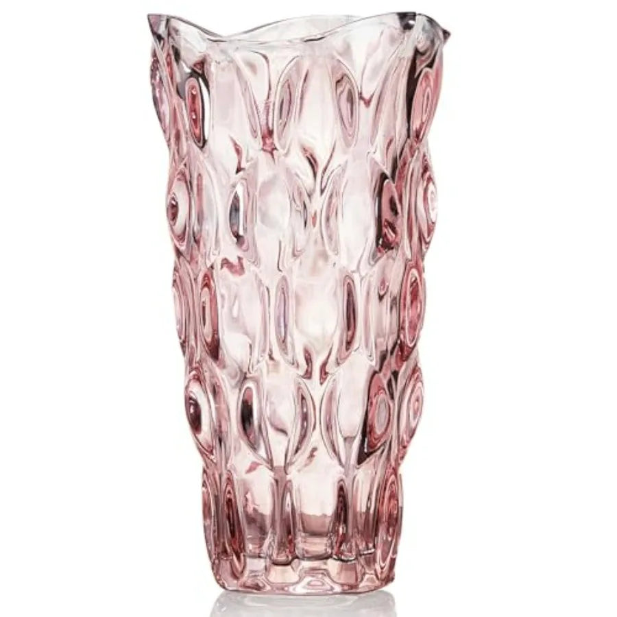 Crystal Clear Glass Vase For Flowers Centerpieces Home Decor