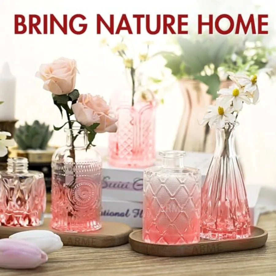 Bud Vase Bulk Set Of Glass Vases For Wedding Centerpieces