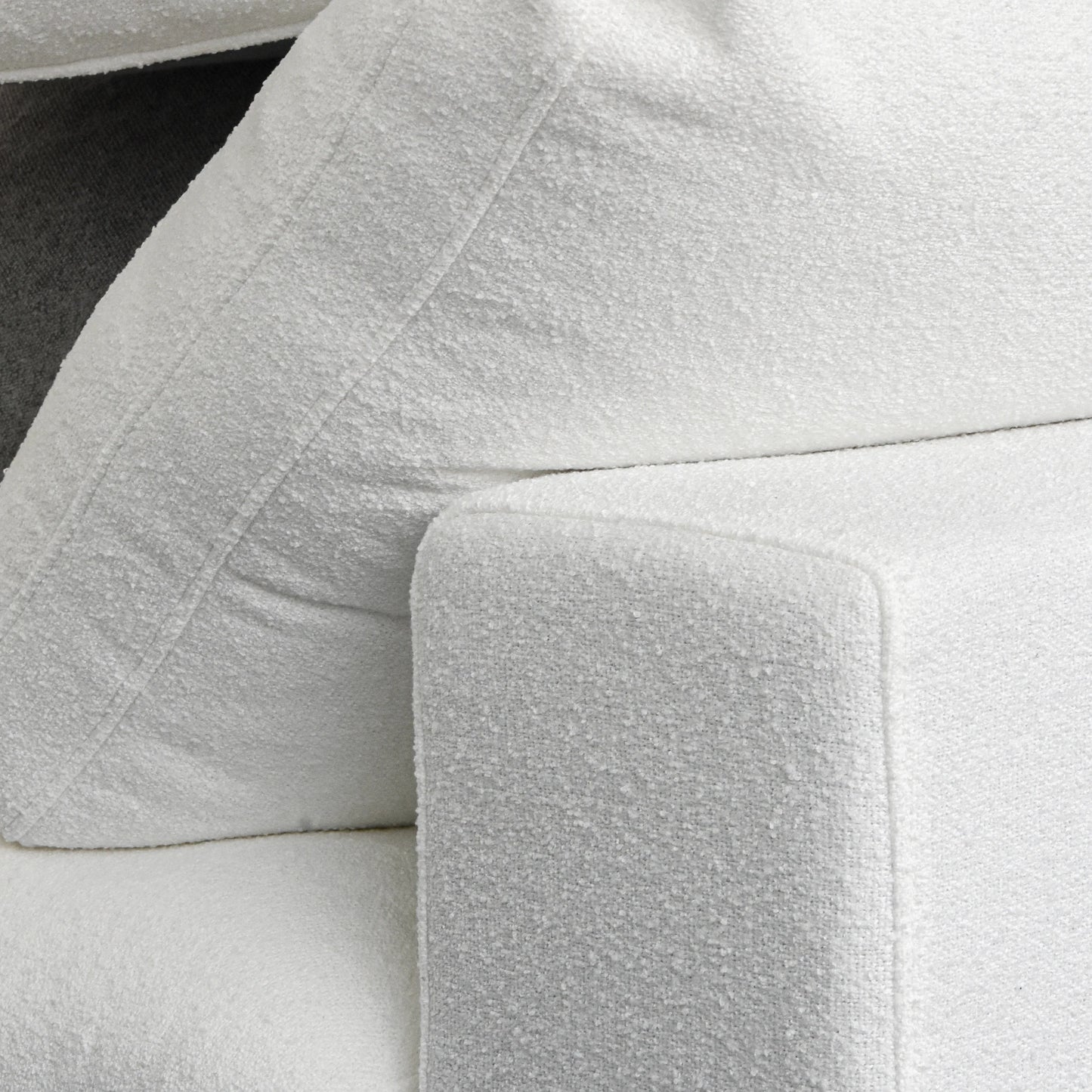 120.45" Cloud Modular Sectional Sofa Minimalist 3-Seats Sofa Couch Convertible Couch Deep Seat Couches for Living Room Sofa Sets